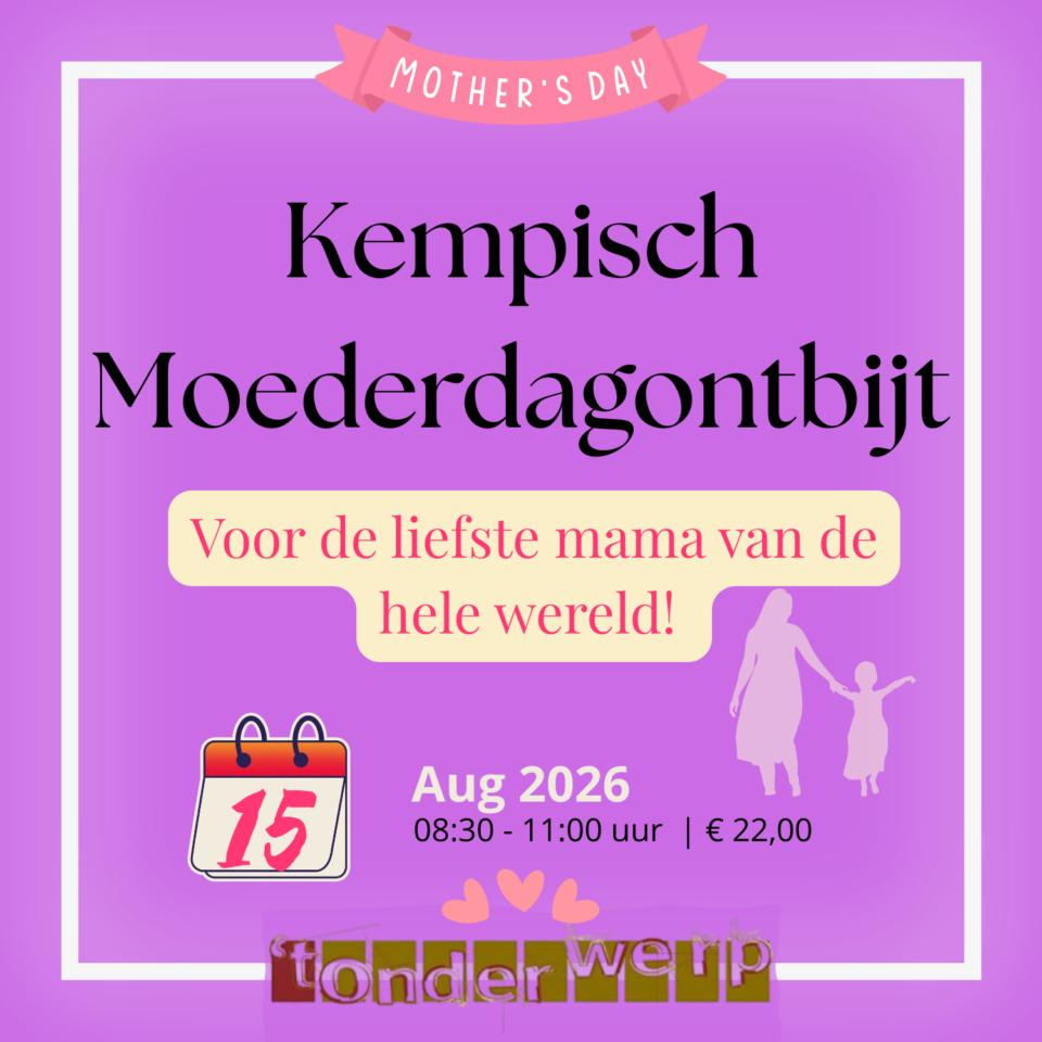 Kempisch Moederdagontbijt
